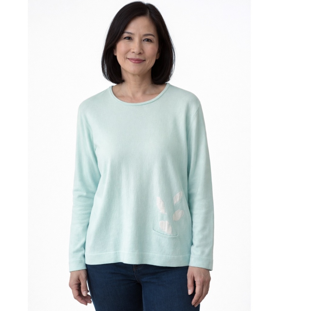 OLSEN Women's Merino Blend Sweater Size L